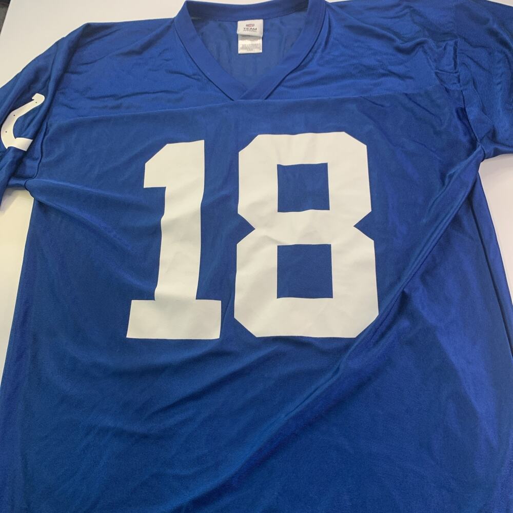 Indianapolis Colts Peyton Manning Jersey Mens Large